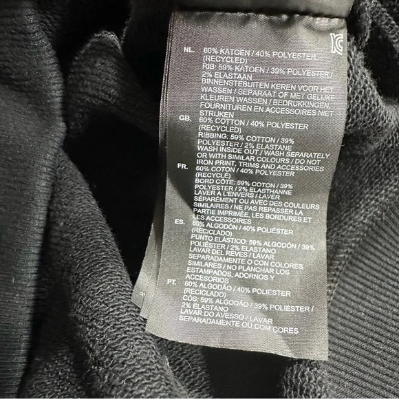 NWT G-Star Raw Mens The Raw Definition Black Cotton knit Sweater Size Large - Picture 12 of 14